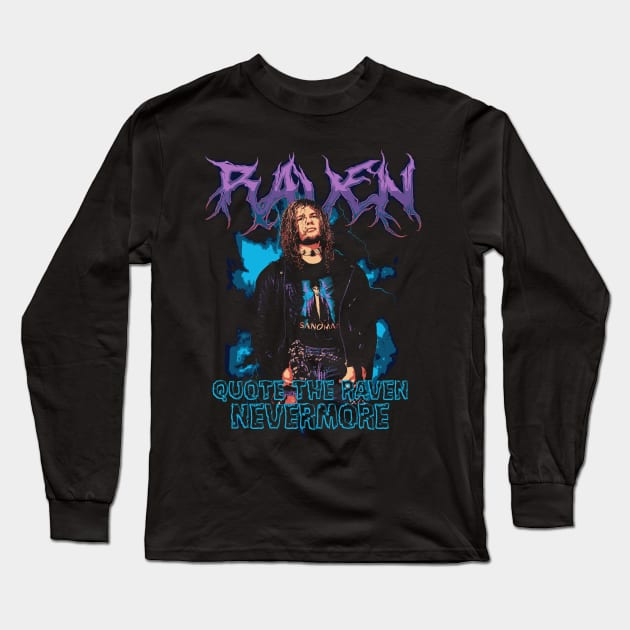 Raven Long Sleeve T-Shirt by WithinSanityClothing